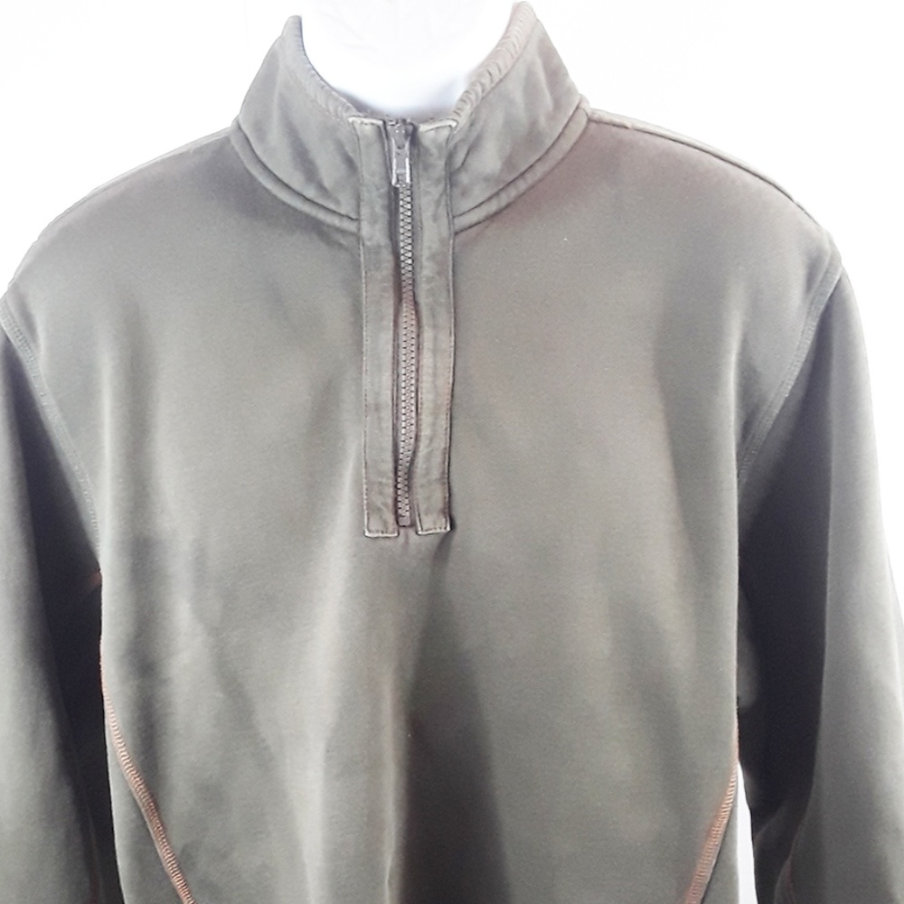 Mens Medium Orvis Turtleneck Sweatshirt